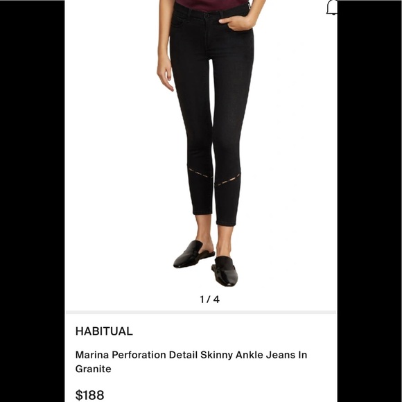 Habitual Denim - Habitual Marina Perforated Jeans